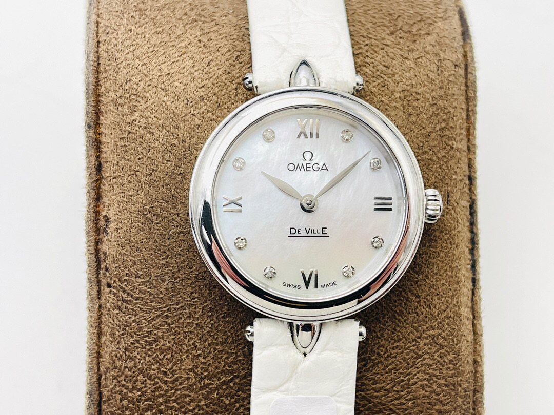 오메가 QTQ공장 미러급 여자 시계