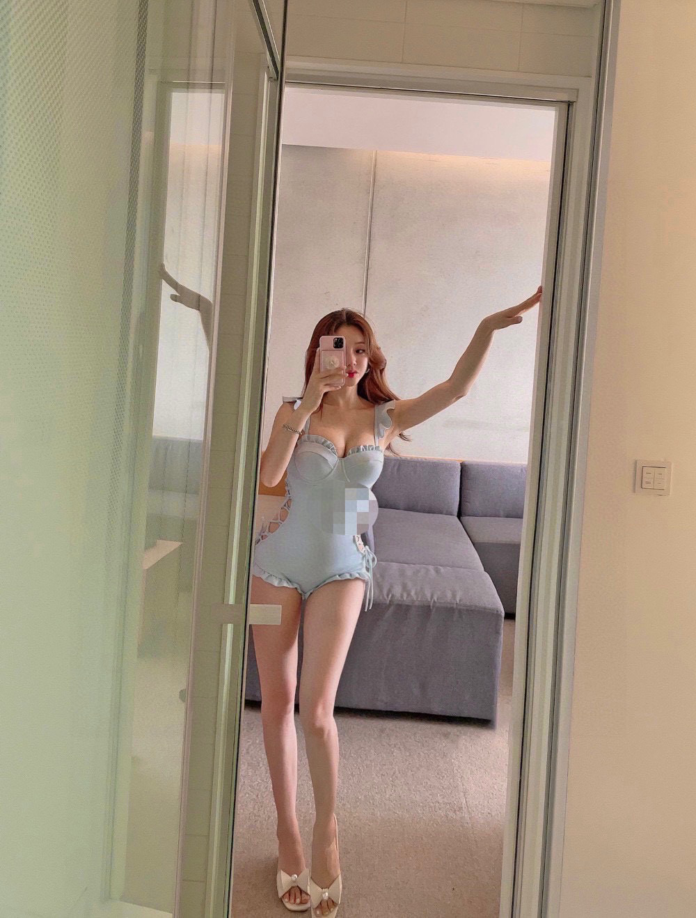 미우미우  여자 수영복