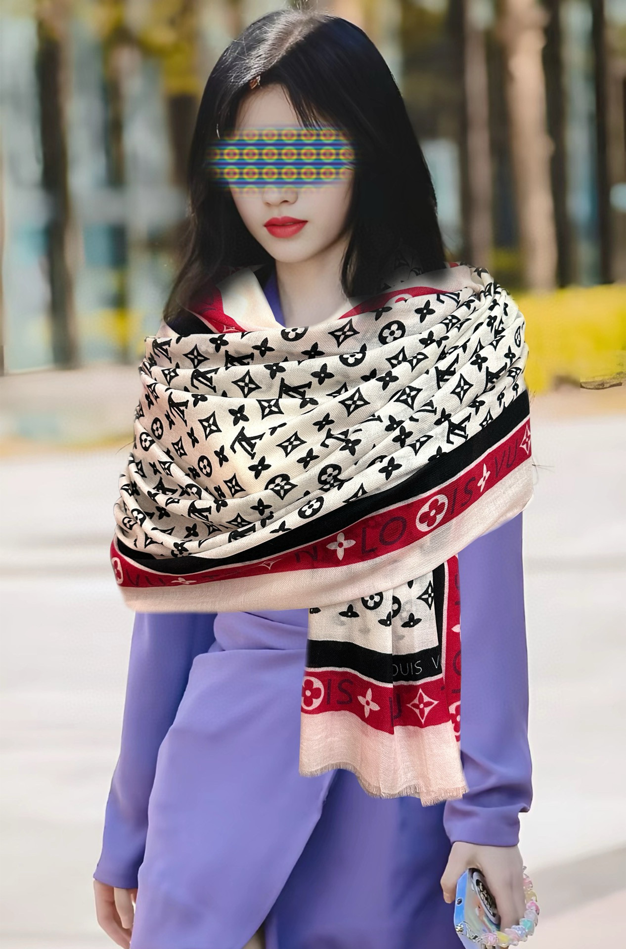 루이비통 스카프