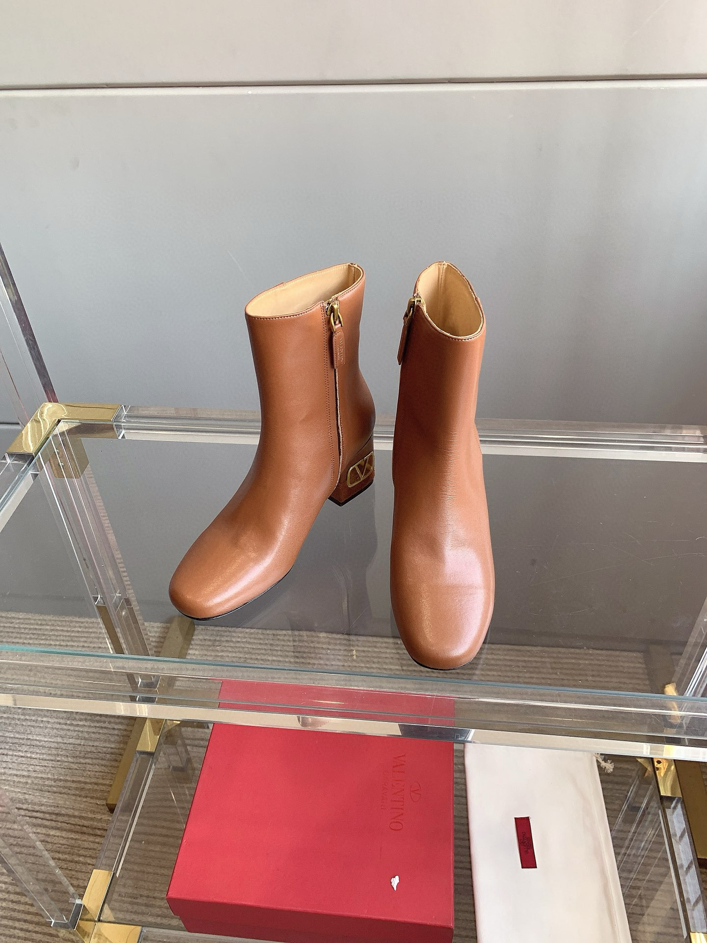 발렌티노 여자 부츠 6cm