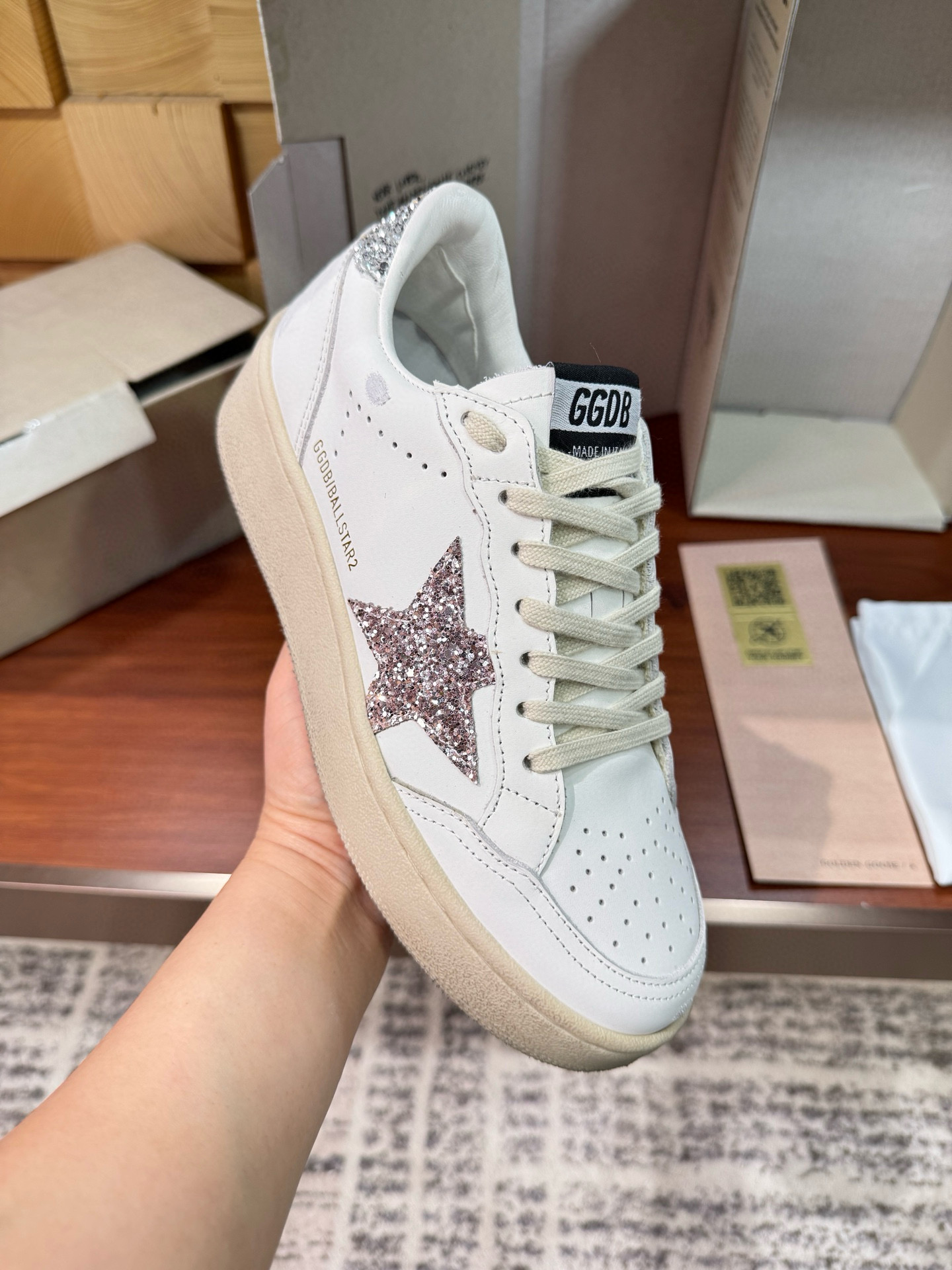 골든구스 3cm 남녀공용 스니커즈 신발 운동화