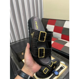 프라다 남자 슬리퍼