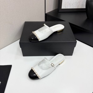 샤넬 여자 슬리퍼