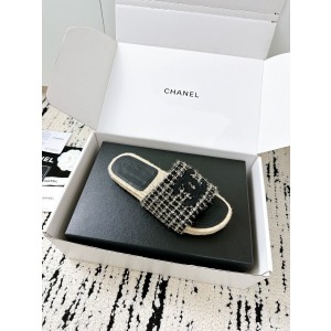 샤넬 여자 슬리퍼