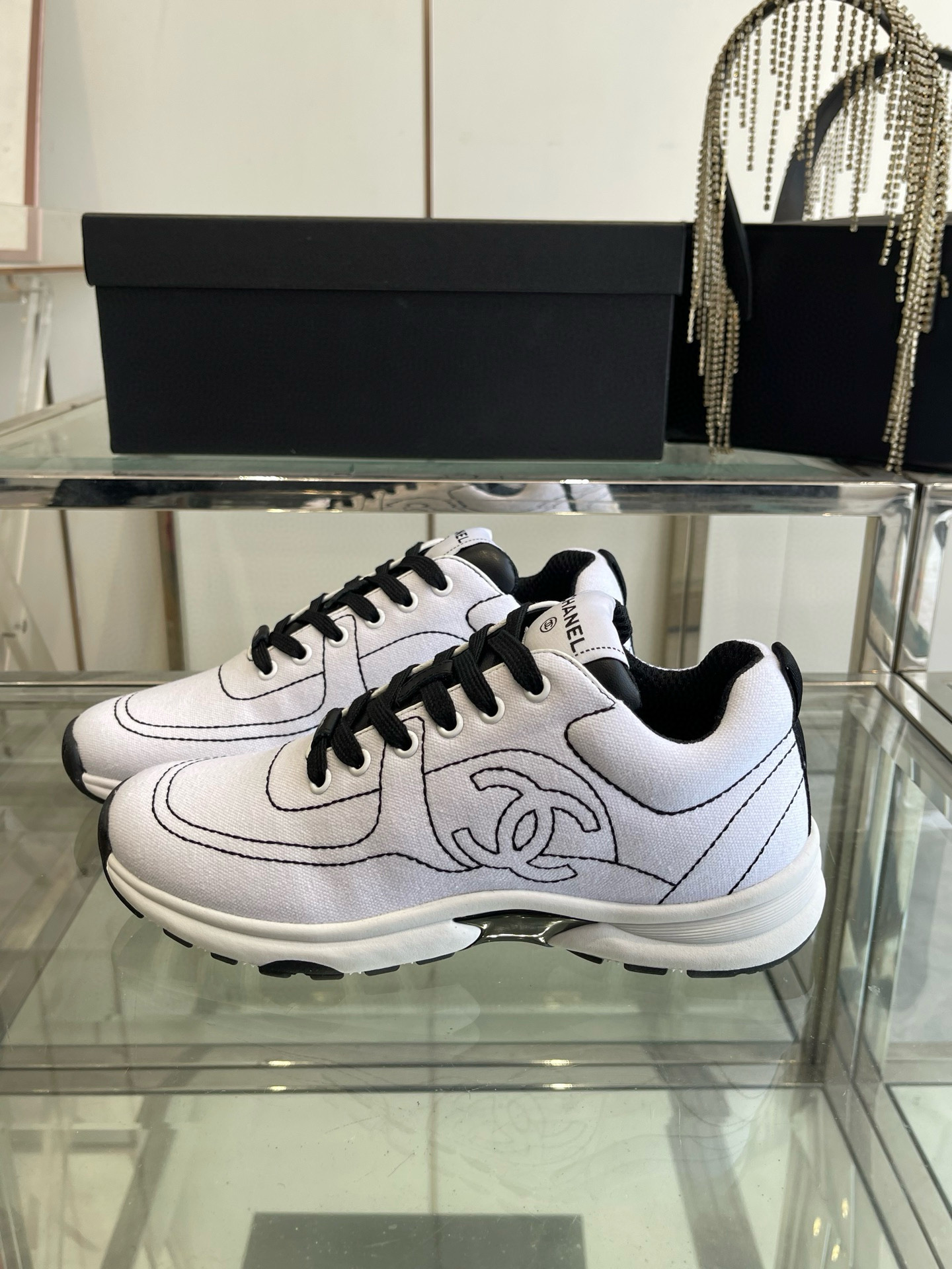 샤넬 여자 신발 운동화 스니커즈