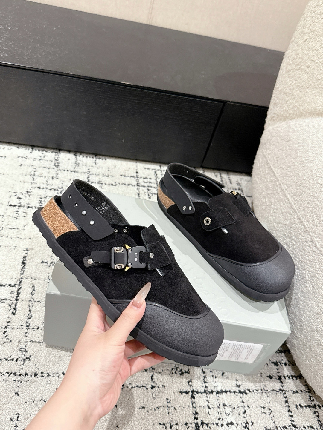 디올 3cm 남녀공용 신발 운동화 스니커즈