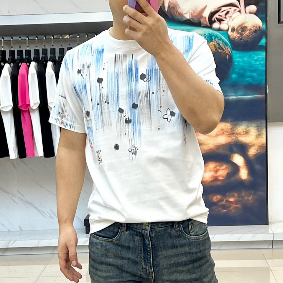 루이비통 남자 반팔티