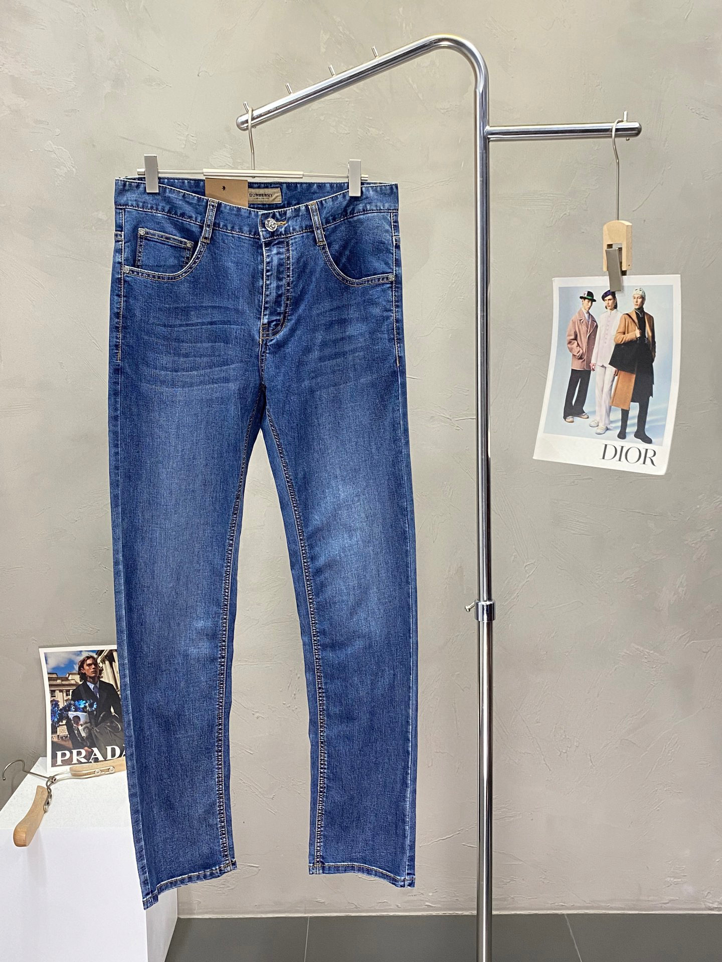 버버리 남자 청바지
