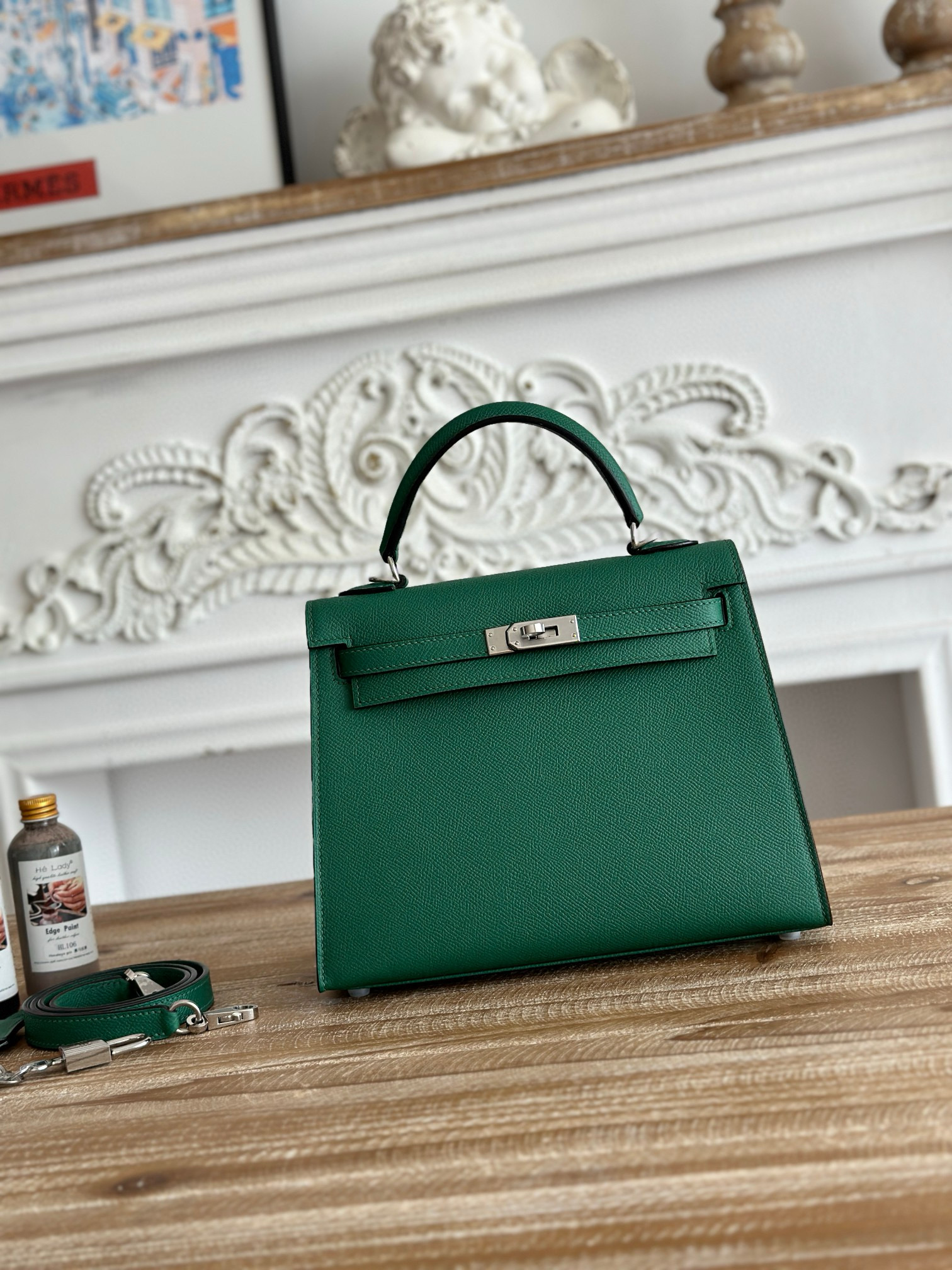 에르메스 켈리백 앱송가죽 여자가방