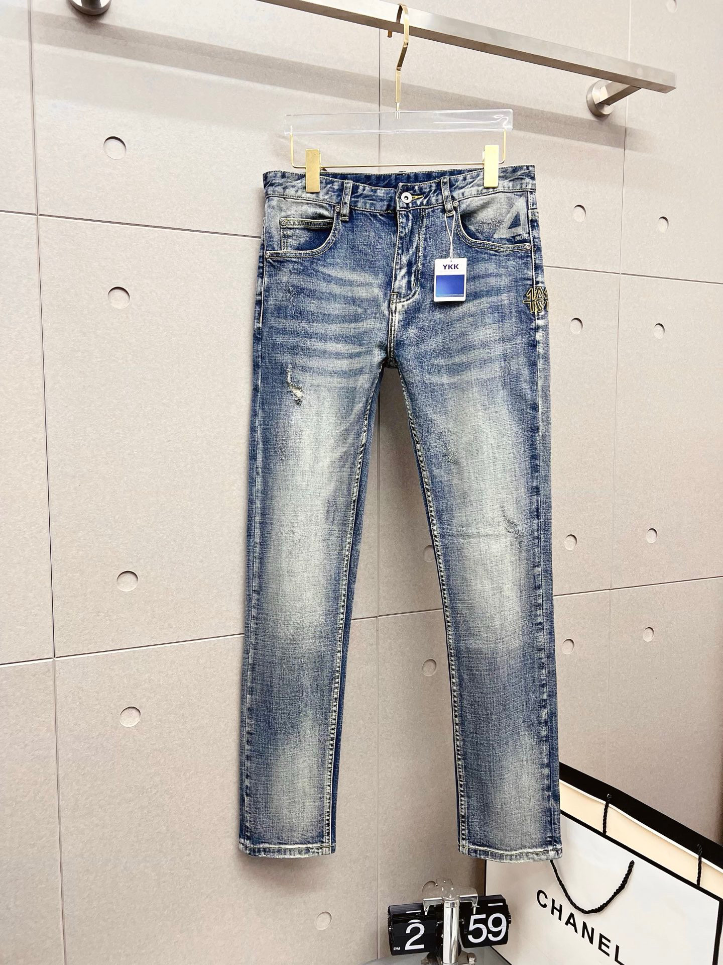 디올 남자 청바지