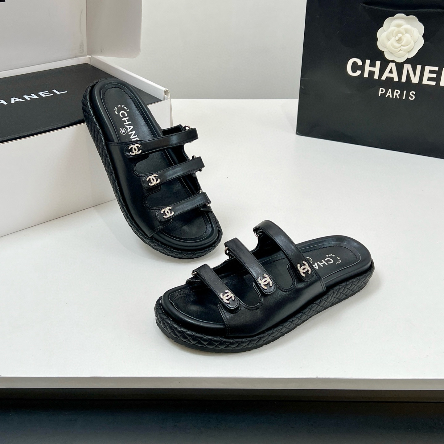 샤넬 여자 샌들