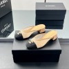 샤넬 4cm 여자 슬리퍼