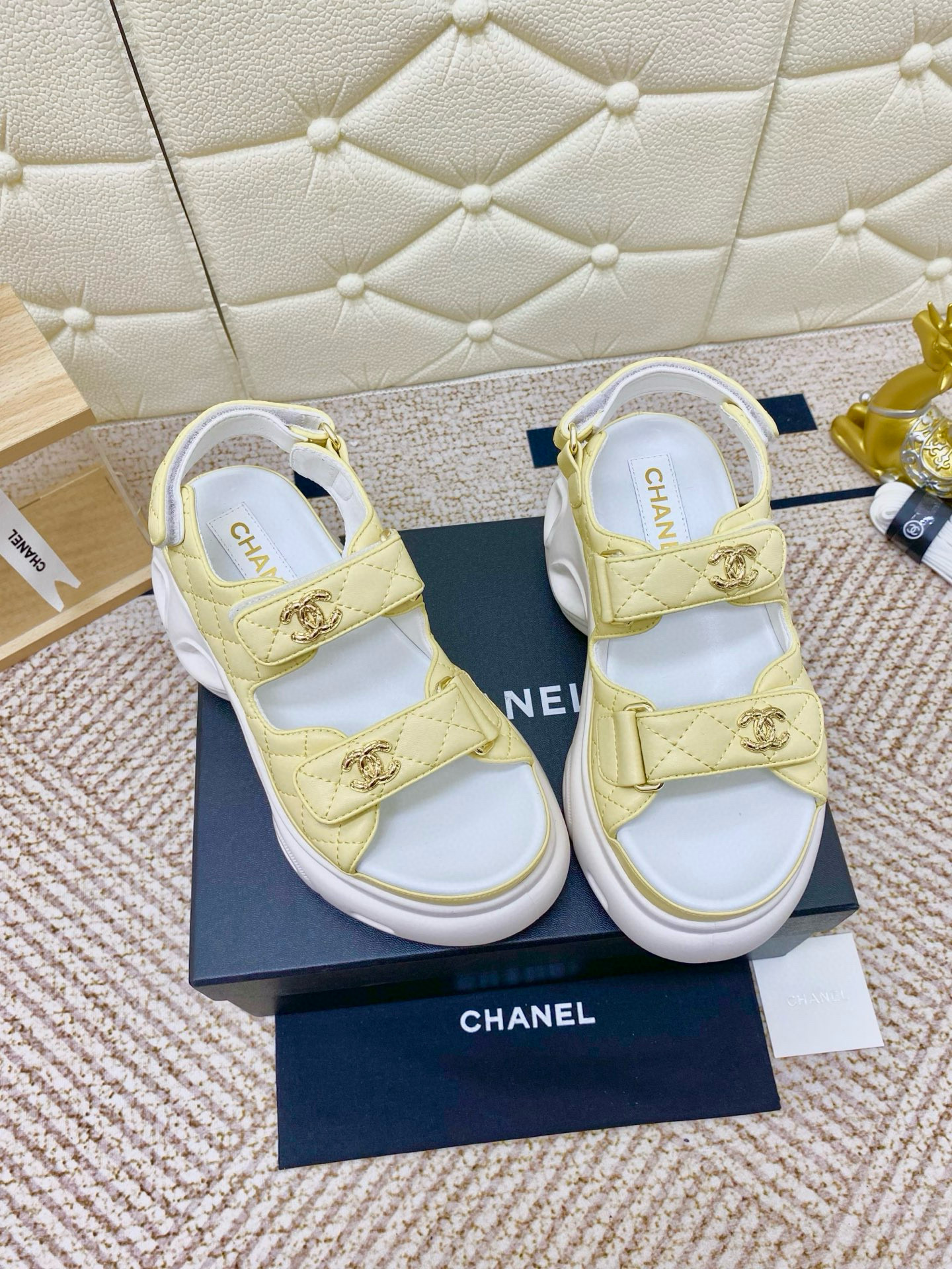 샤넬 여자 샌들