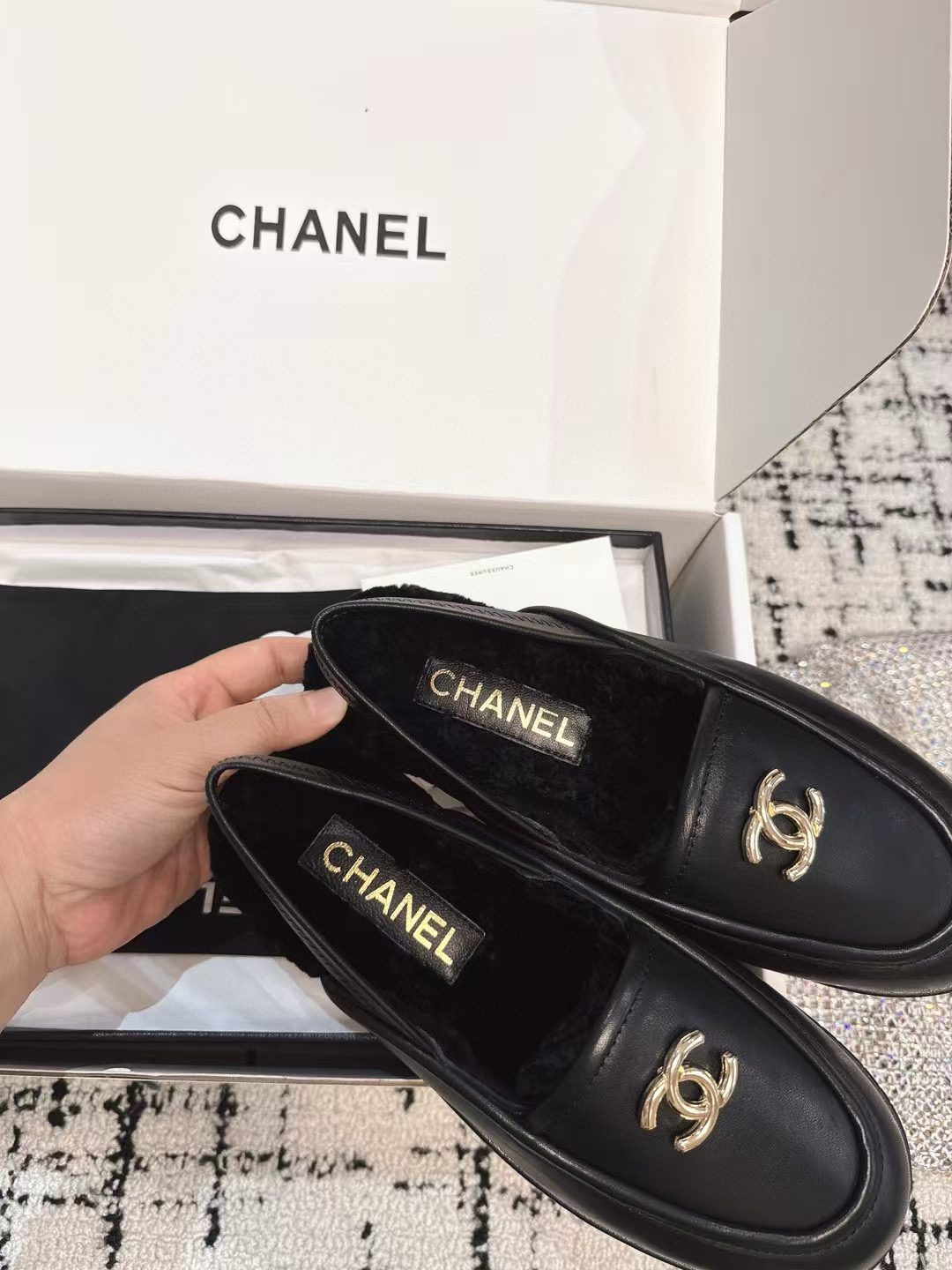 샤넬 여자 신발 구두