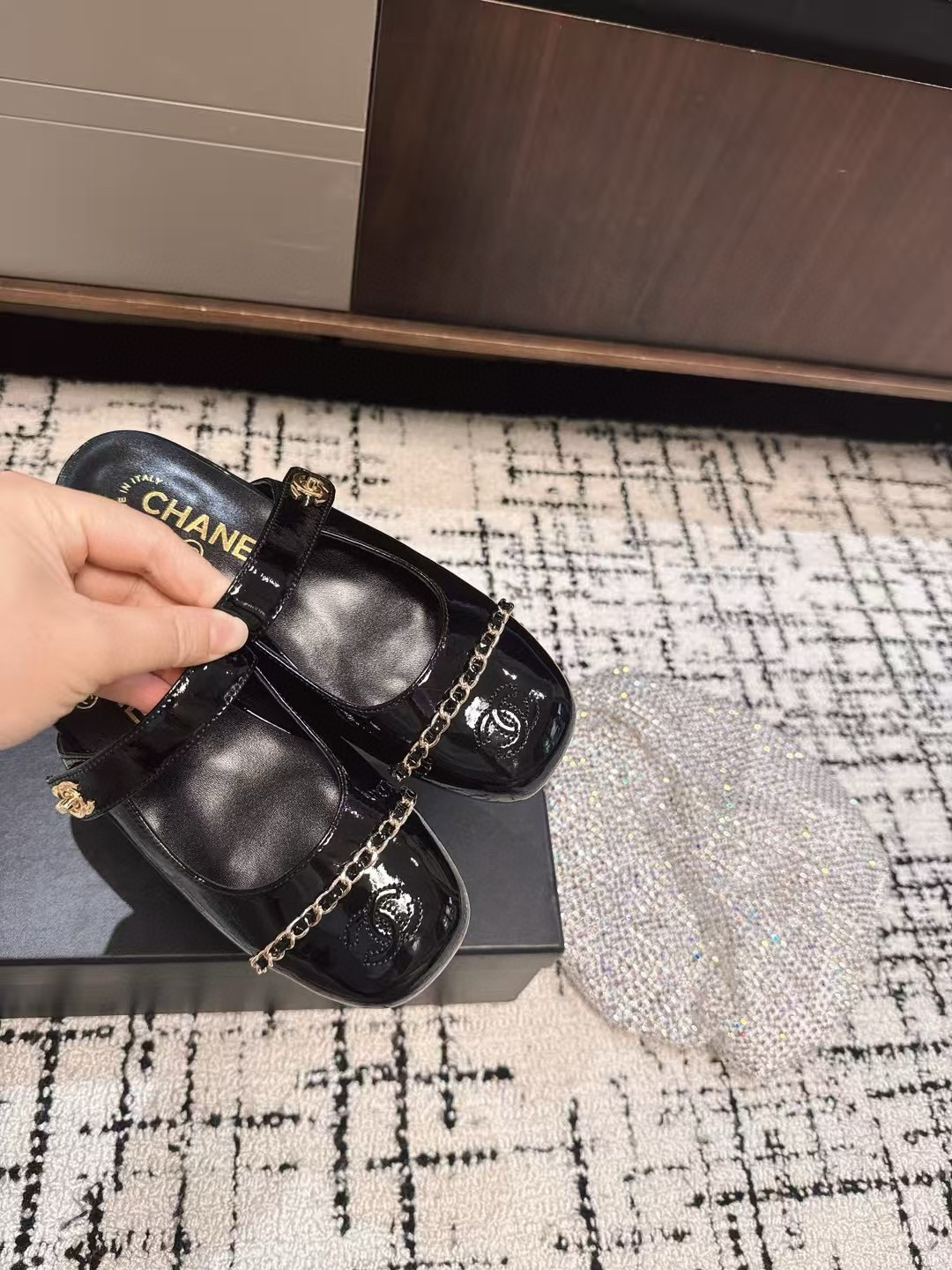 샤넬 여자 슬리퍼