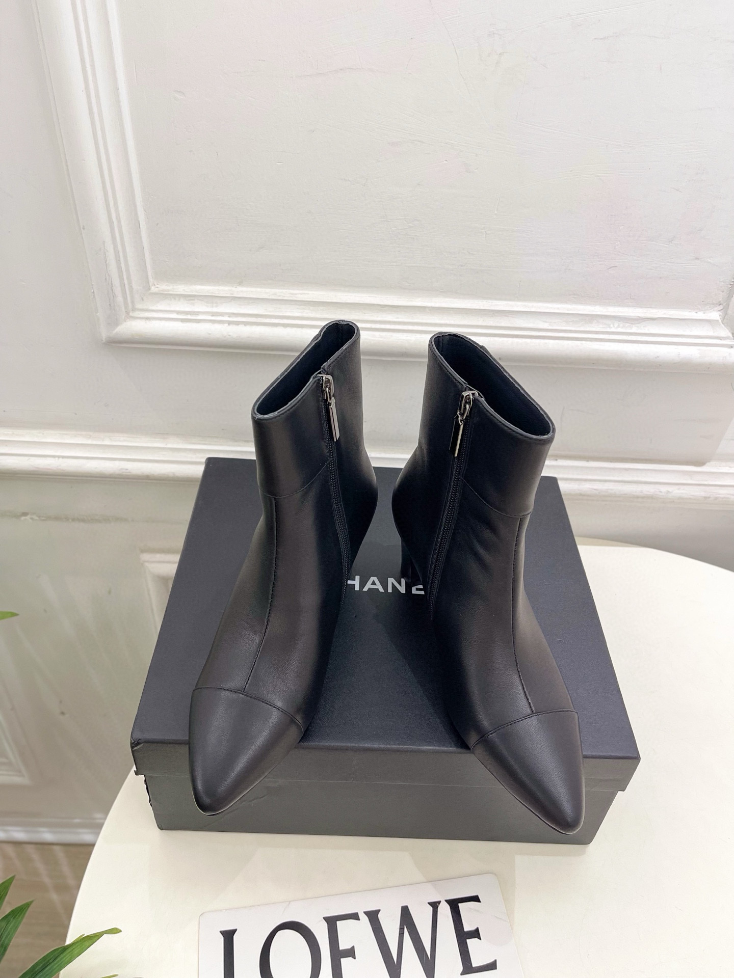 샤넬 6cm 여자 부츠