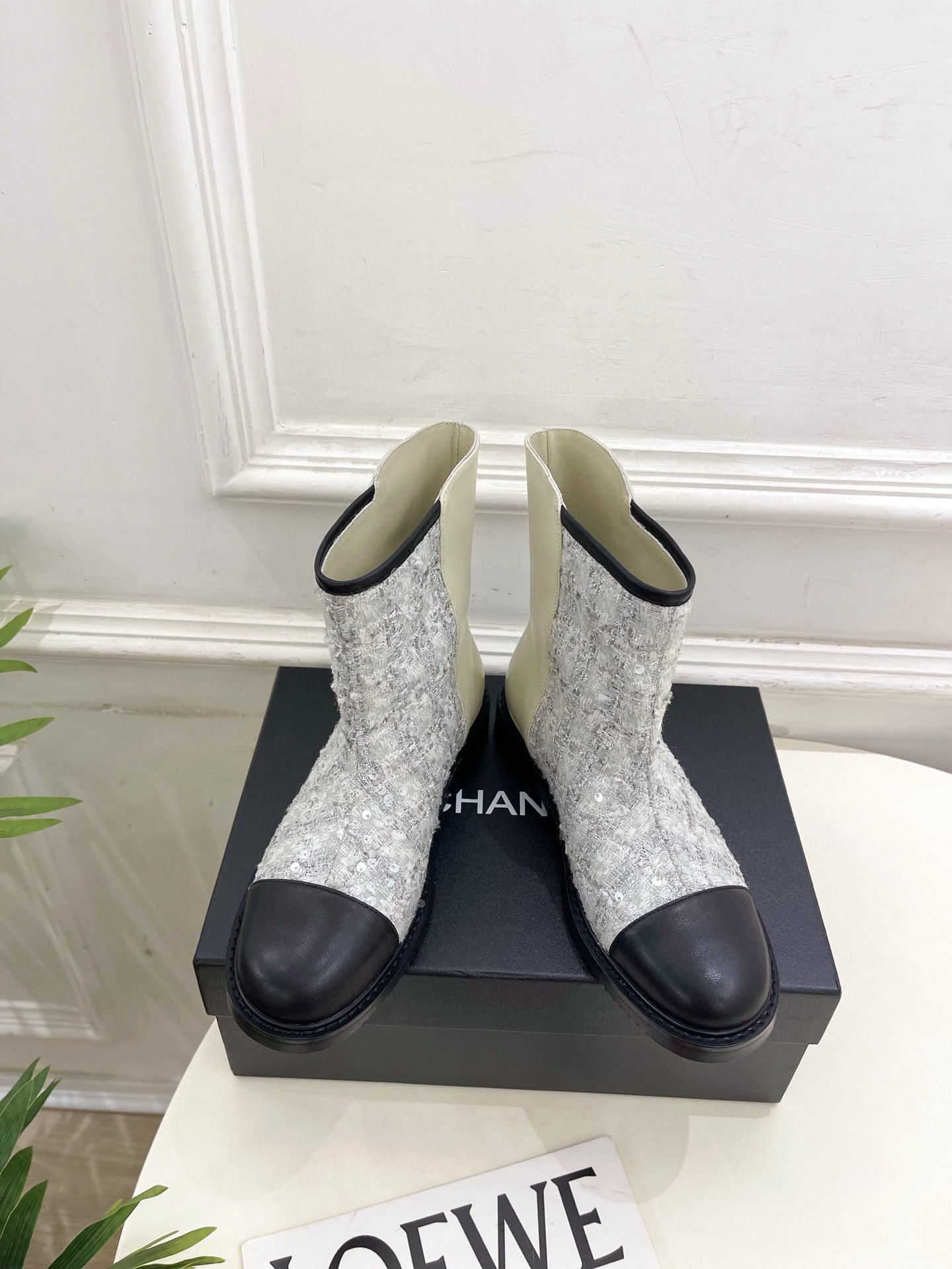 샤넬 3cm 여자 부츠