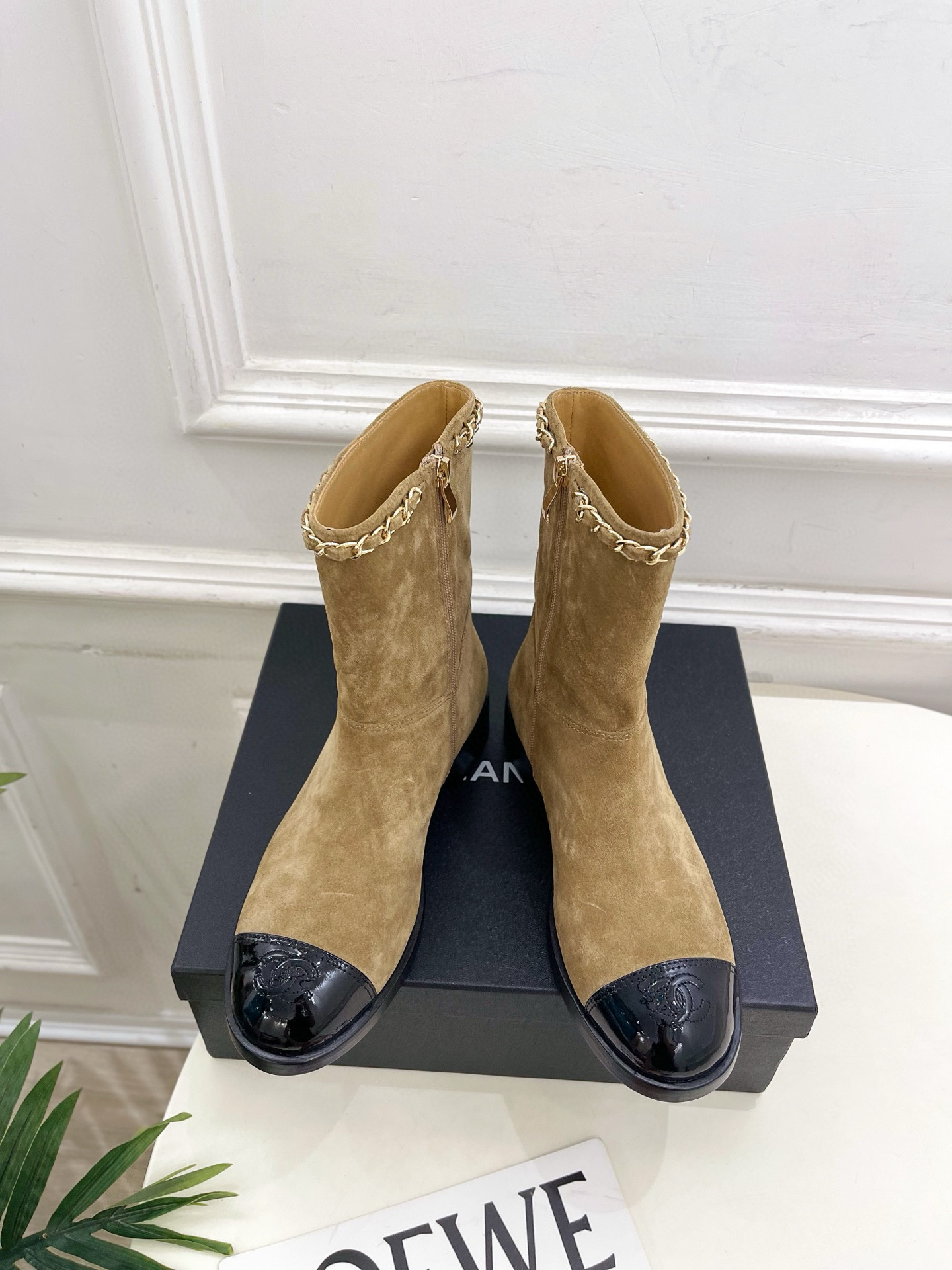 샤넬 3cm 여자 부츠