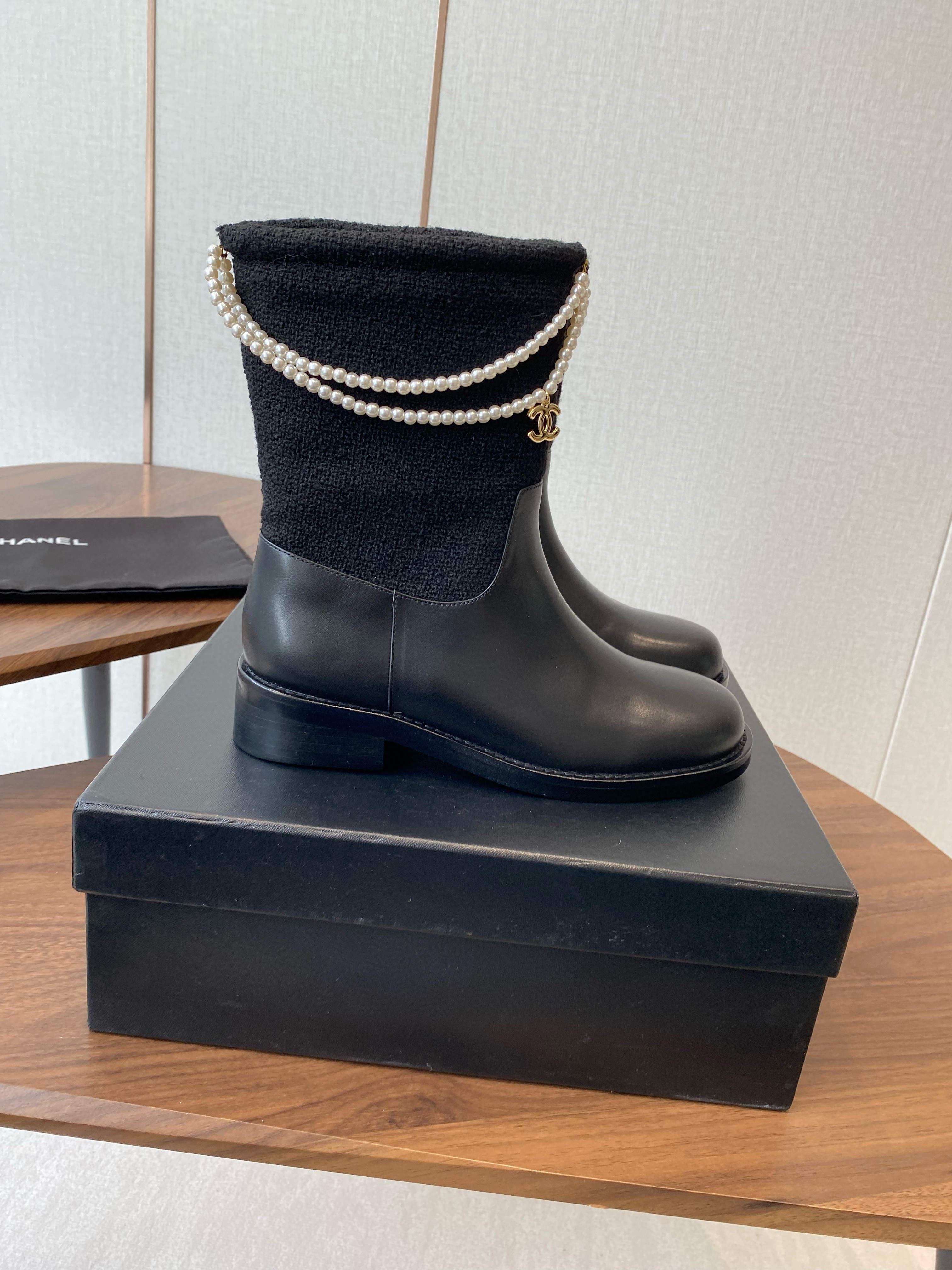 샤넬 여자 부츠