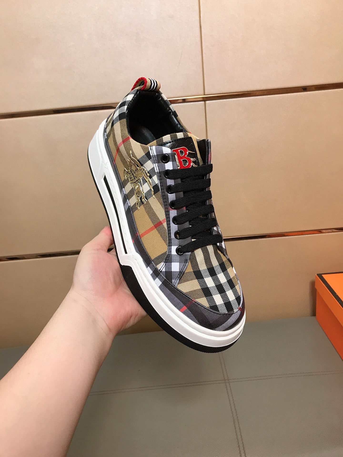 버버리 남자 스니커즈 신발 운동화