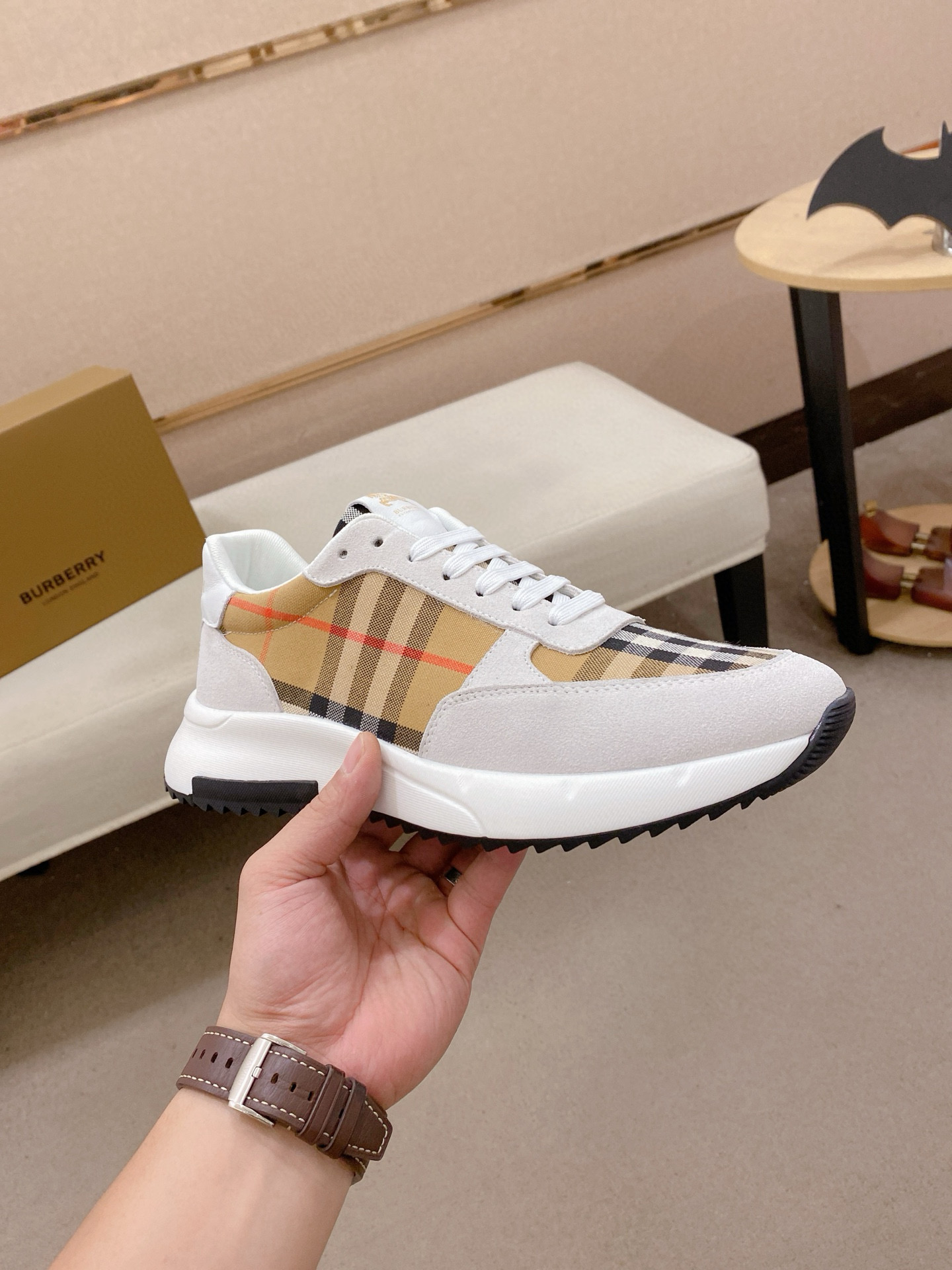 버버리 남자 스니커즈 신발 운동화