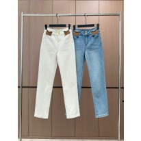 샤넬 2컬러 여자 청바지