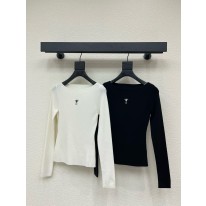 디올 2컬러 여자 니트