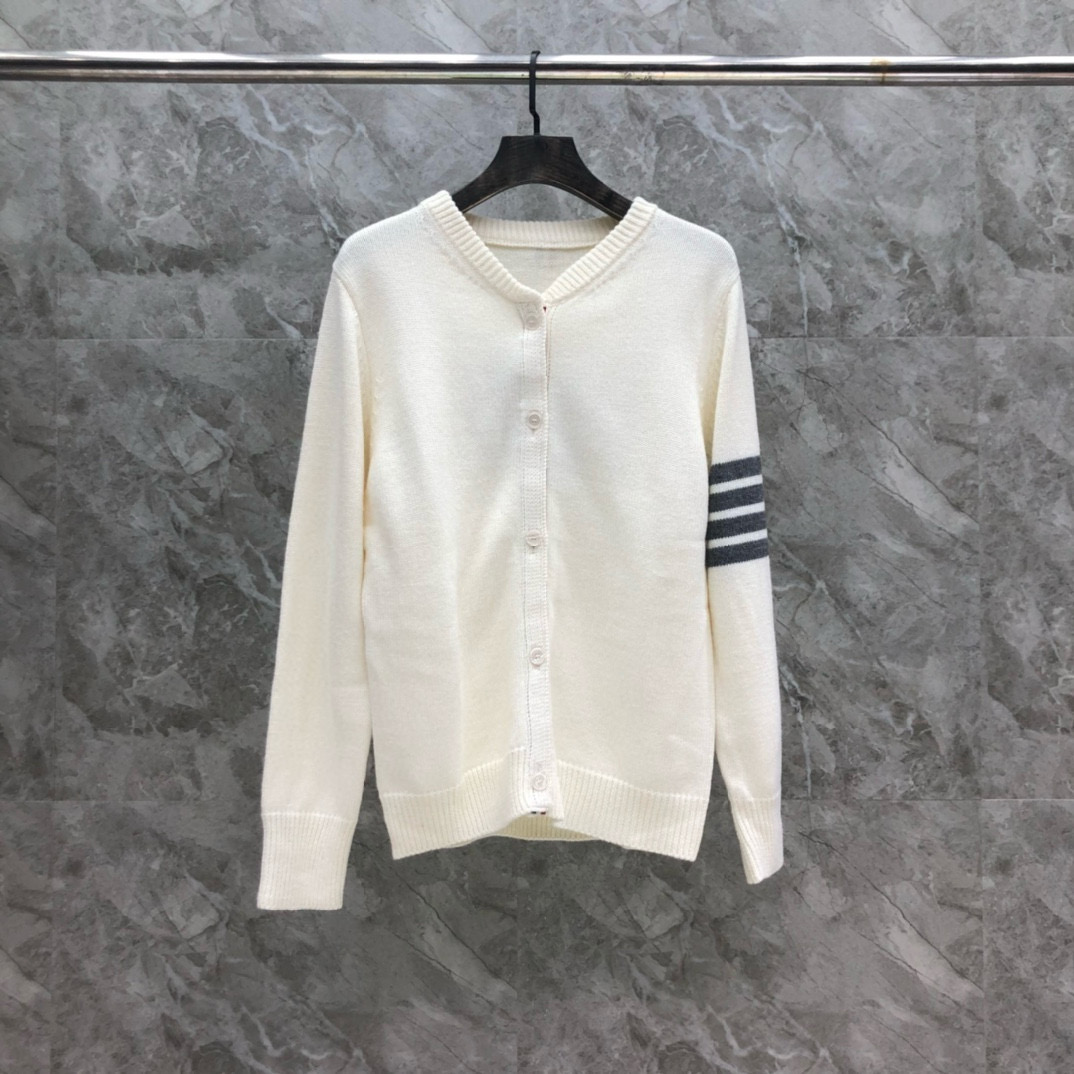 톰브라운 양모 남녀공용 가디건