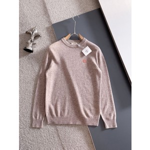 에르메스 2컬러 남자 니트