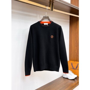 에르메스 3컬러 남자 니트