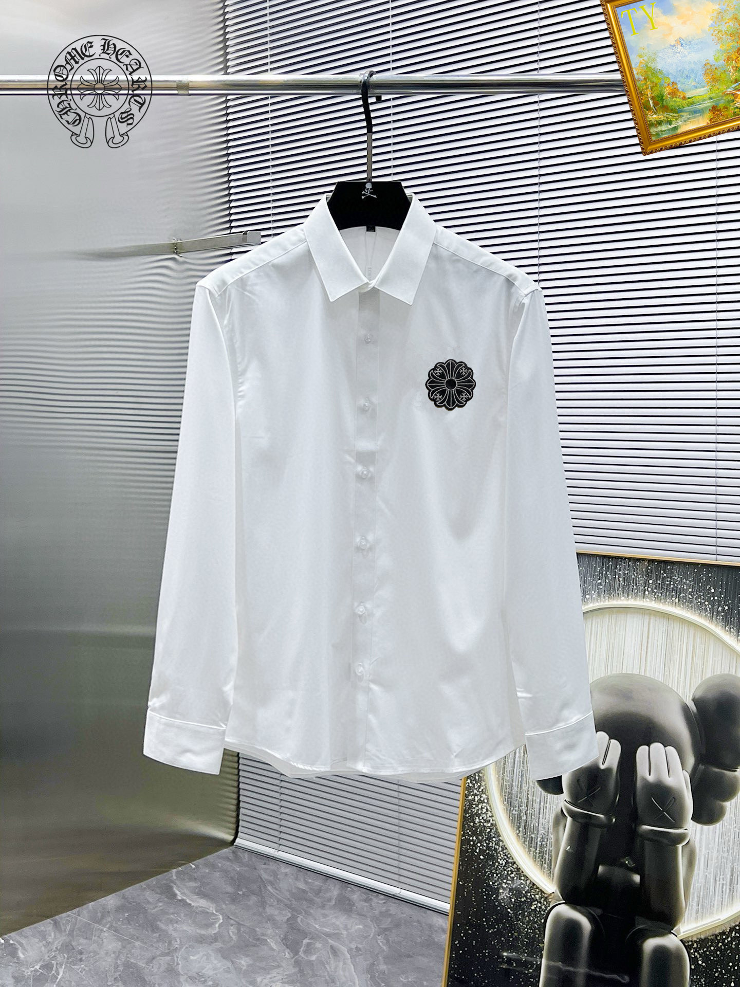 크롬하츠 2컬러 남자 셔츠