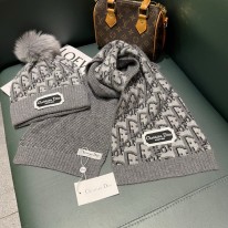 디올 겨울 모자 세트