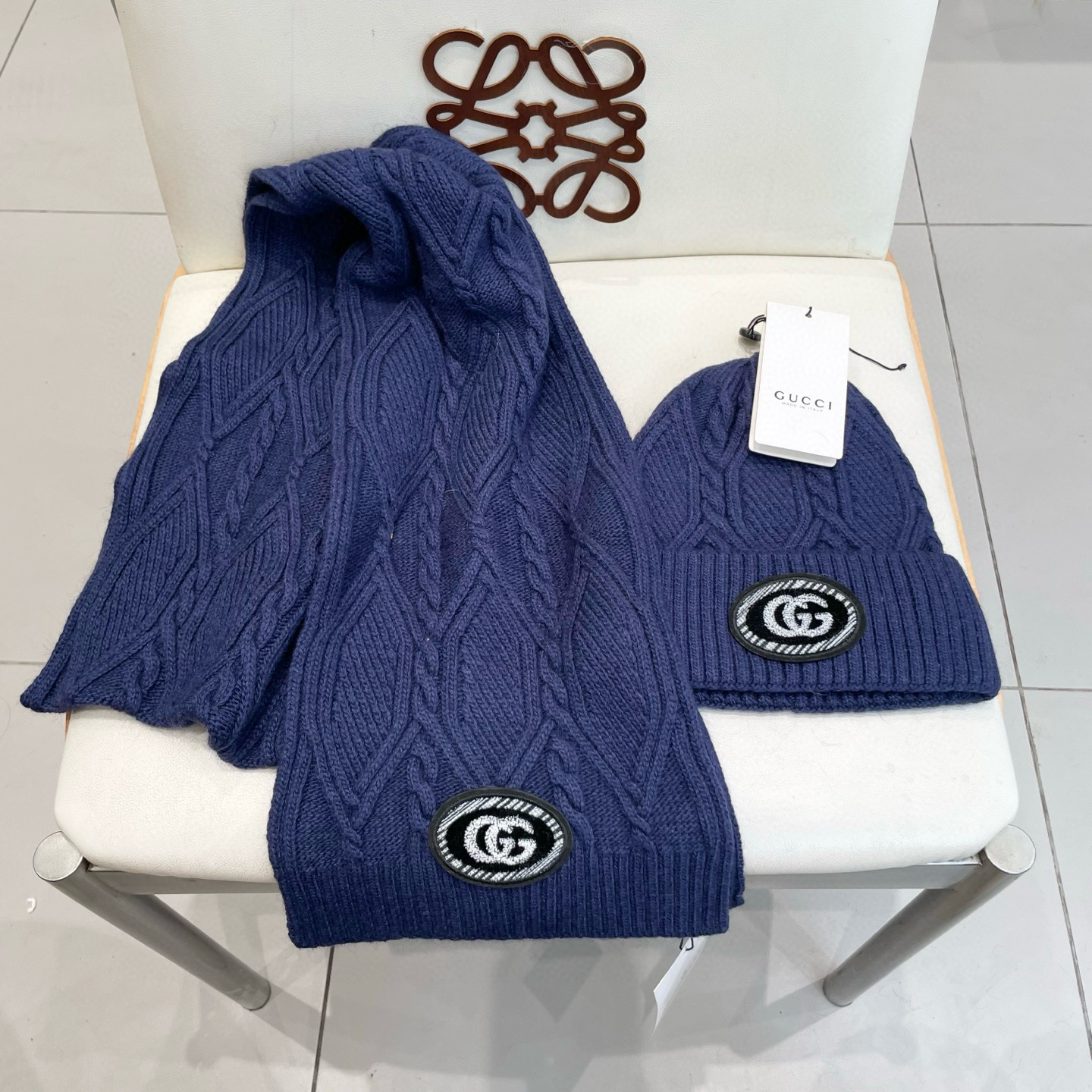 구찌 겨울 모자 세트