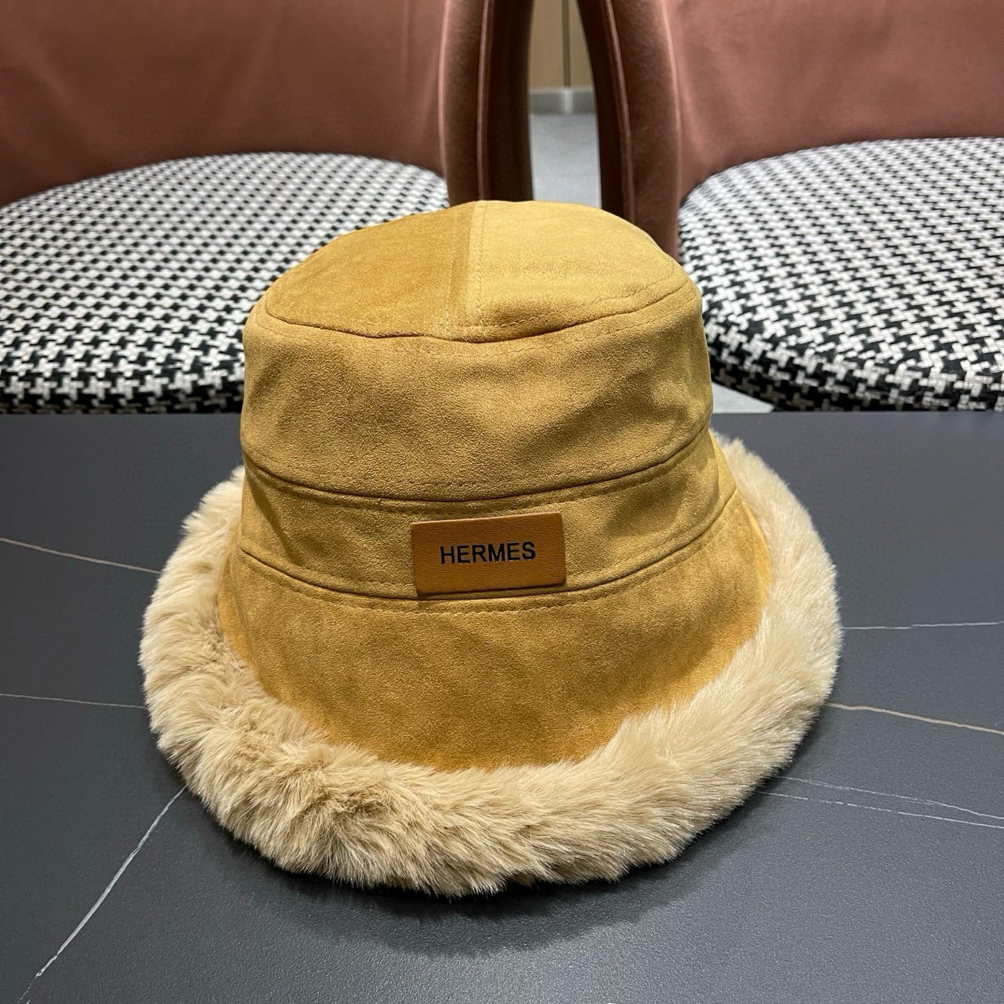 에르메스 겨울 모자