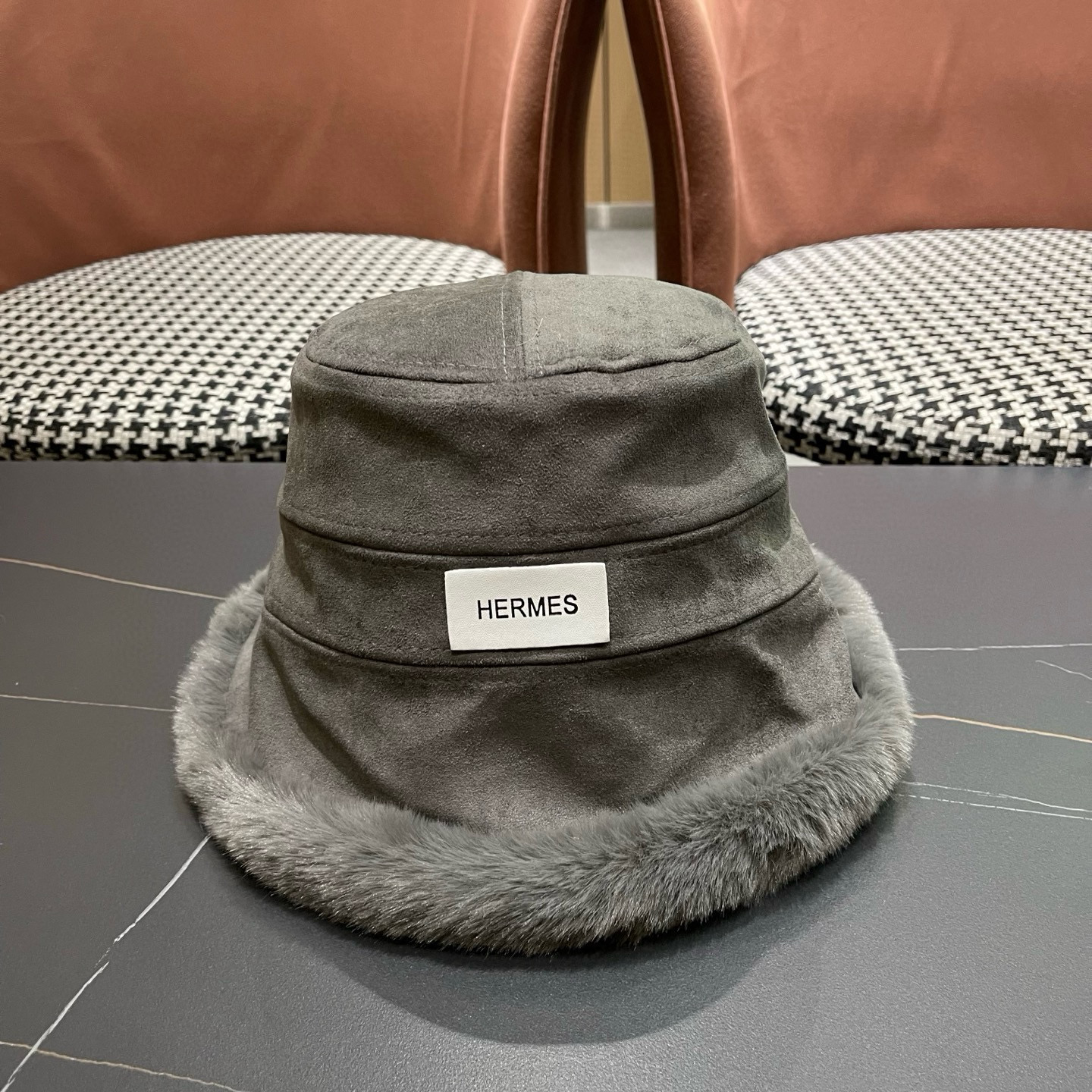 에르메스 겨울 모자