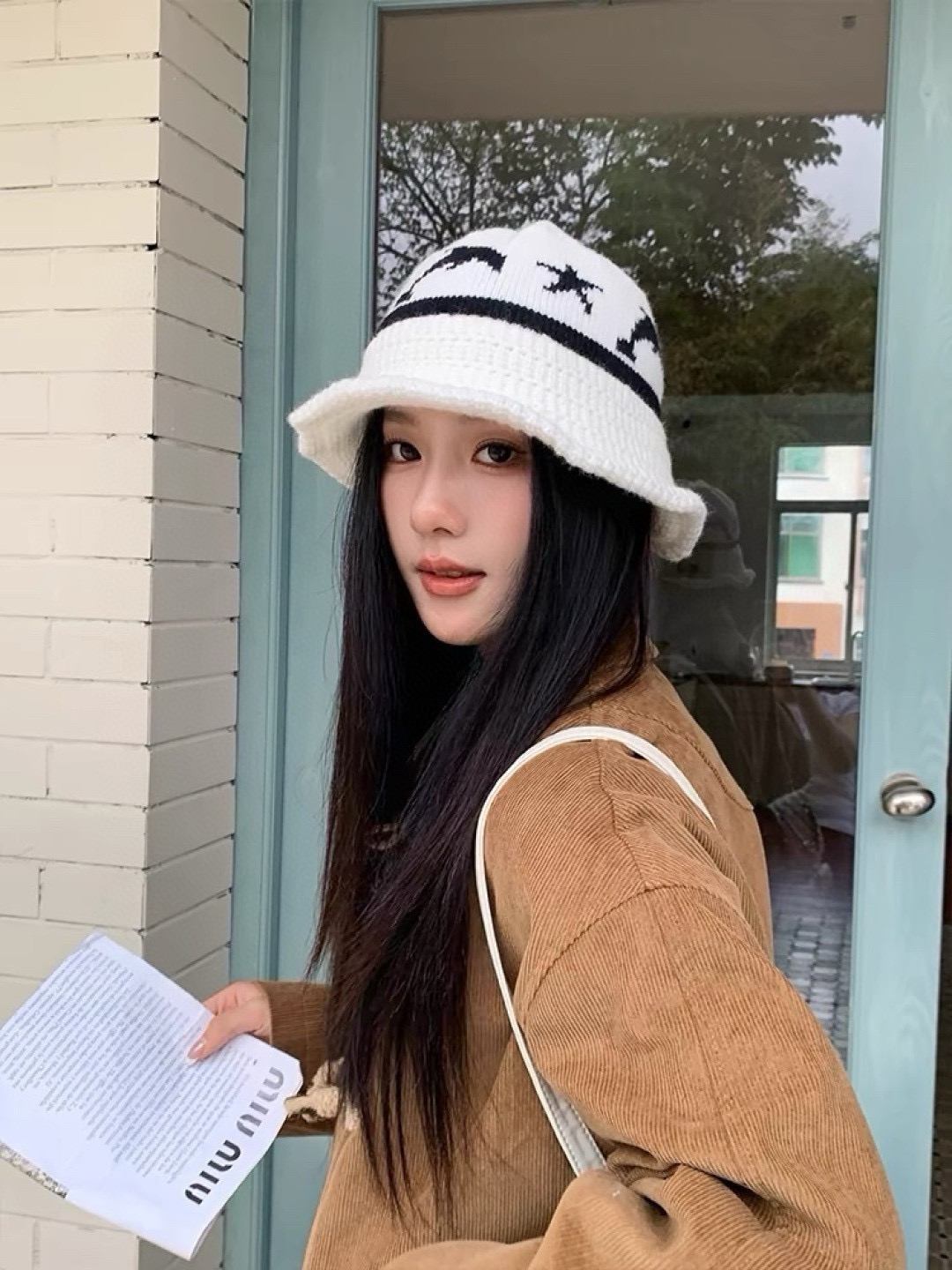 샤넬 겨울 모자