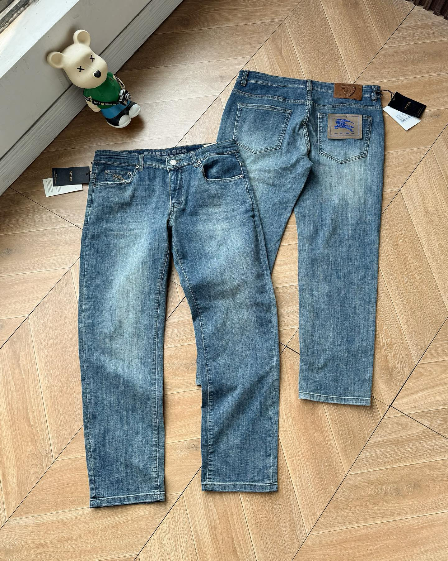 버버리 남자 청바지