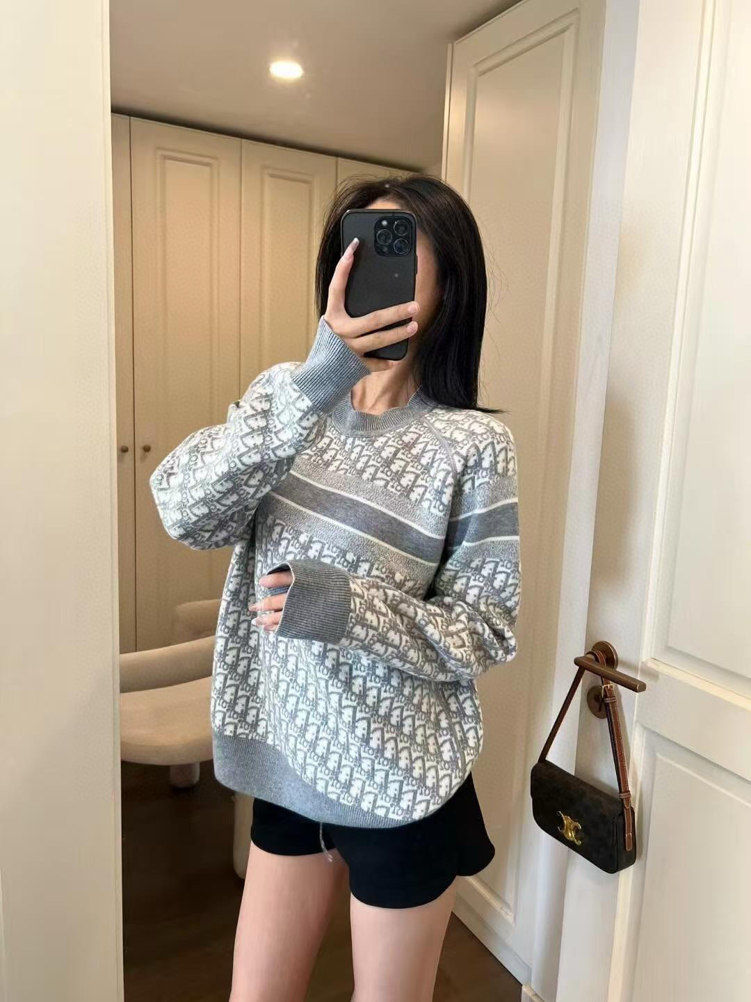 디올 남자 니트