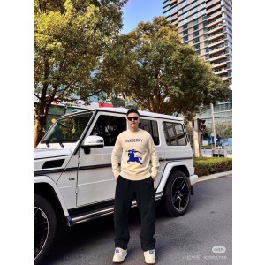 버버리 2컬러 남자 니트