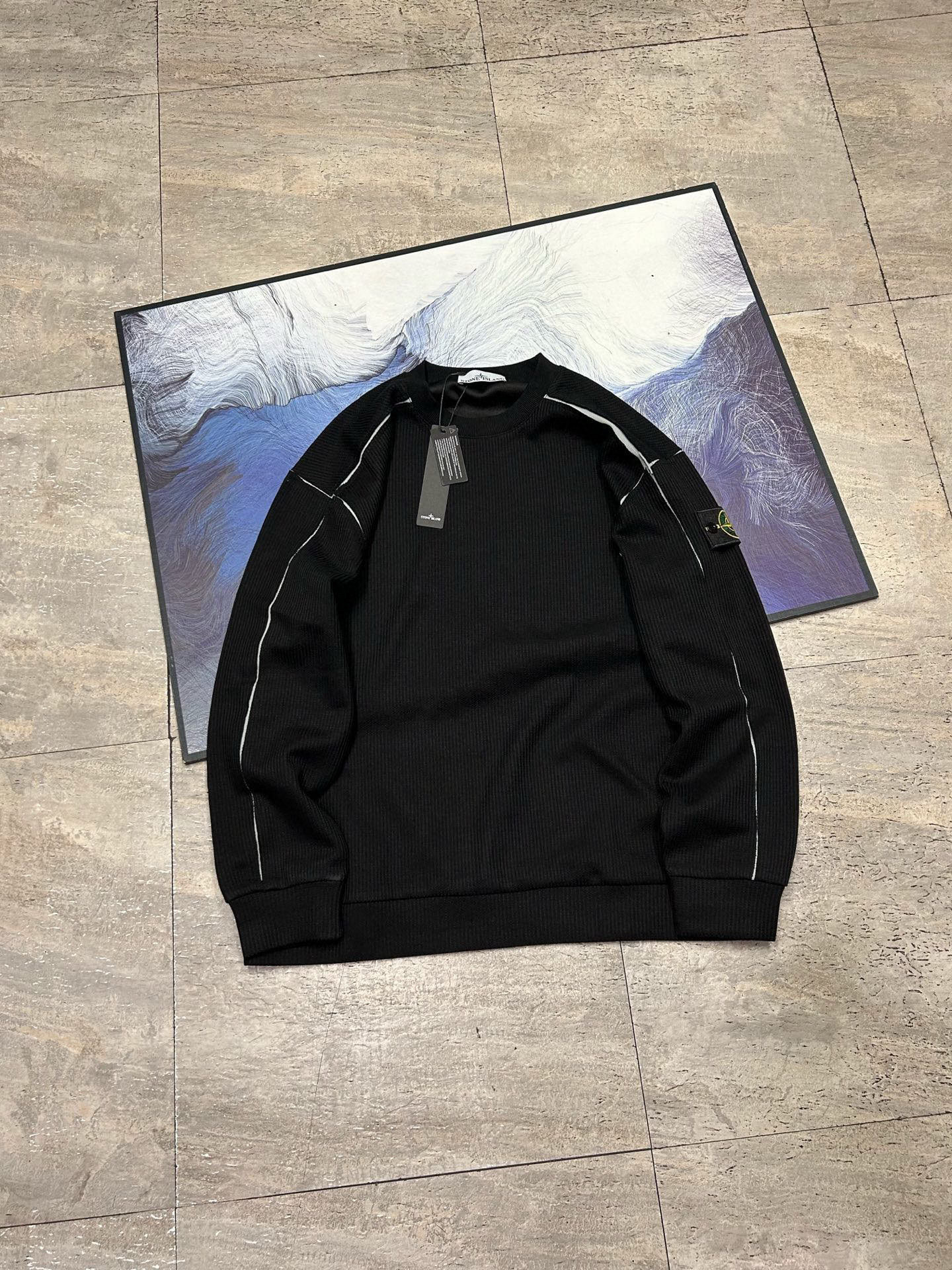 스톤아일랜드 3컬러 남자 맨투맨 후드티