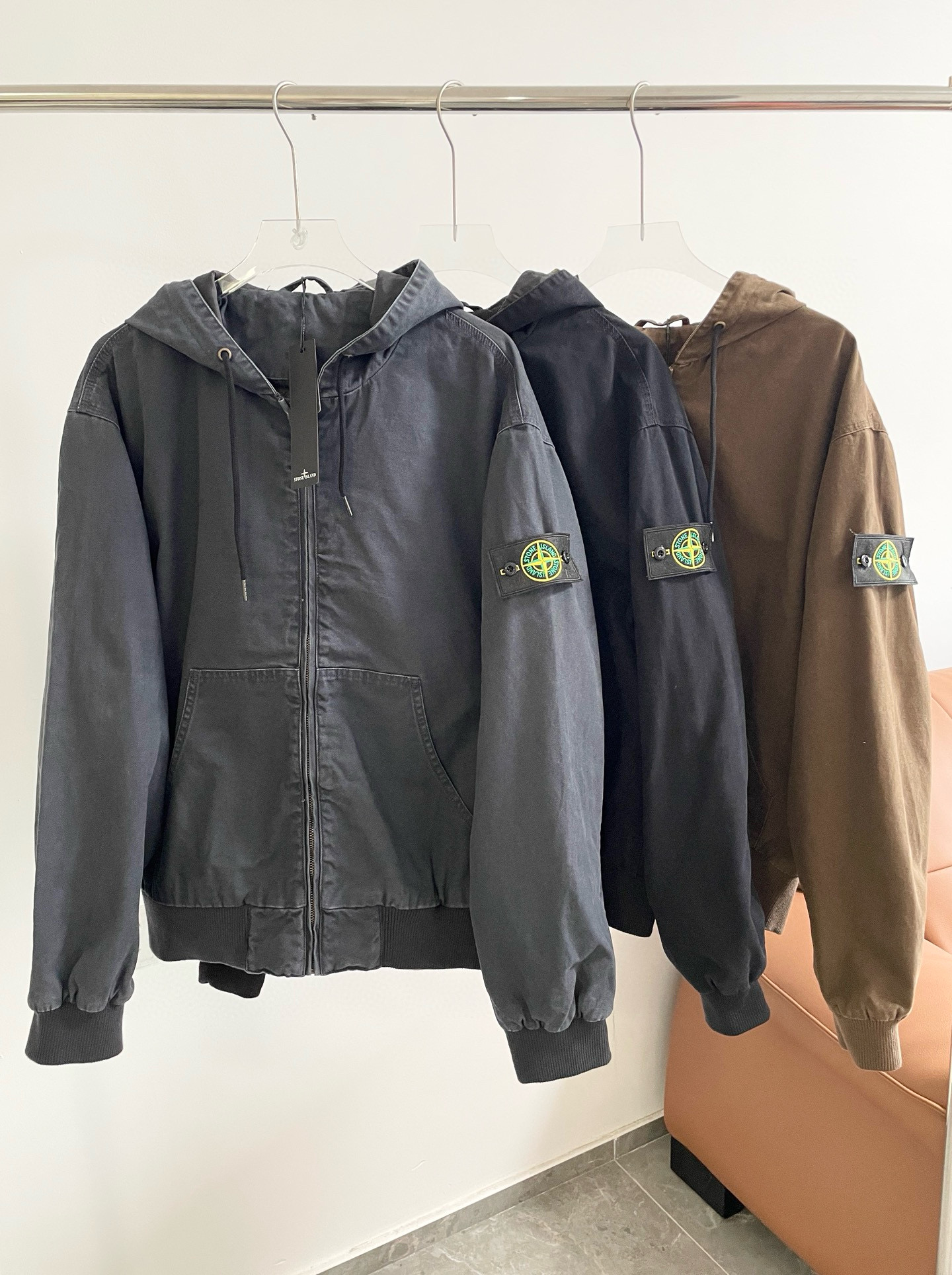 스톤아일랜드 3컬러 남자 자켓