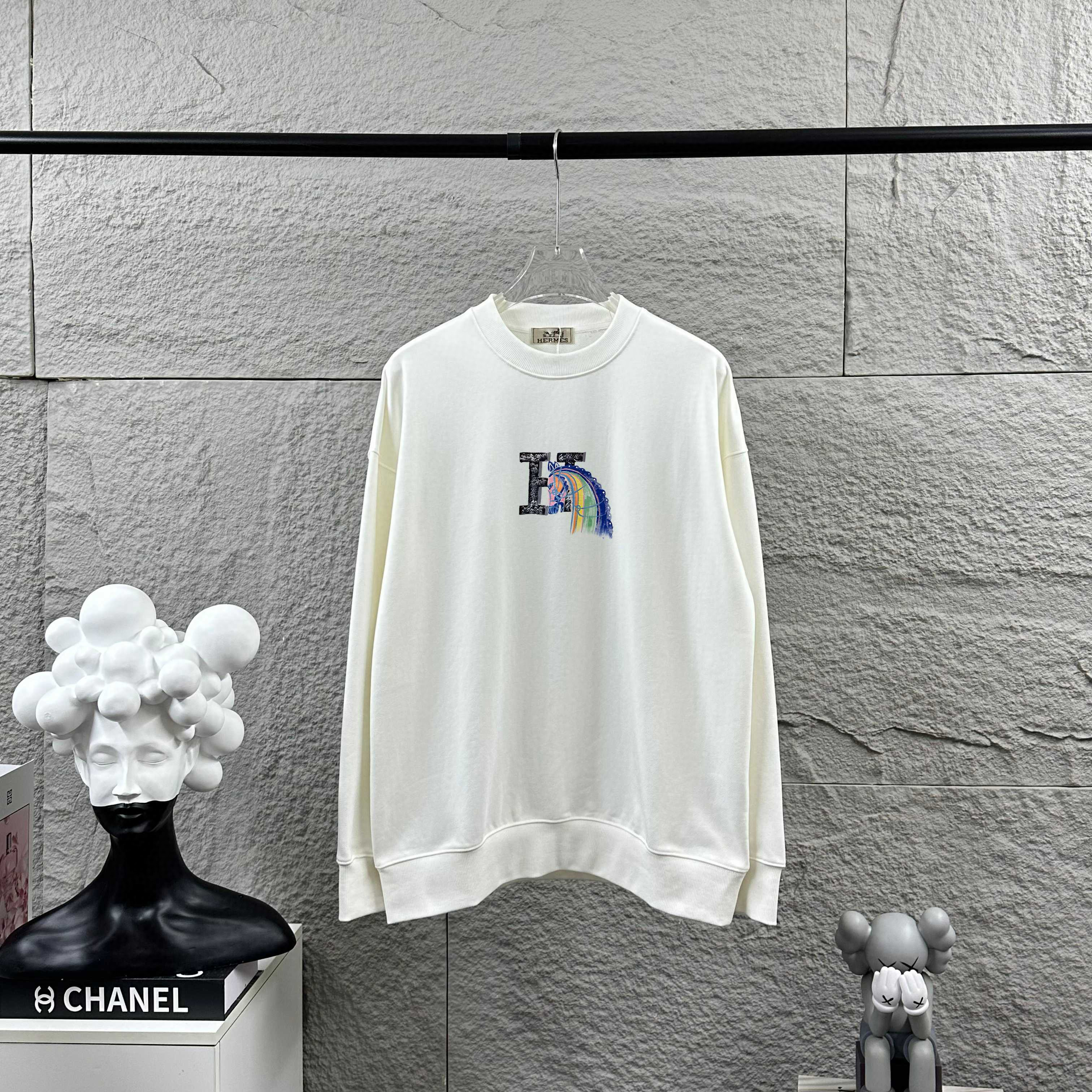 에르메스 남자 맨투맨