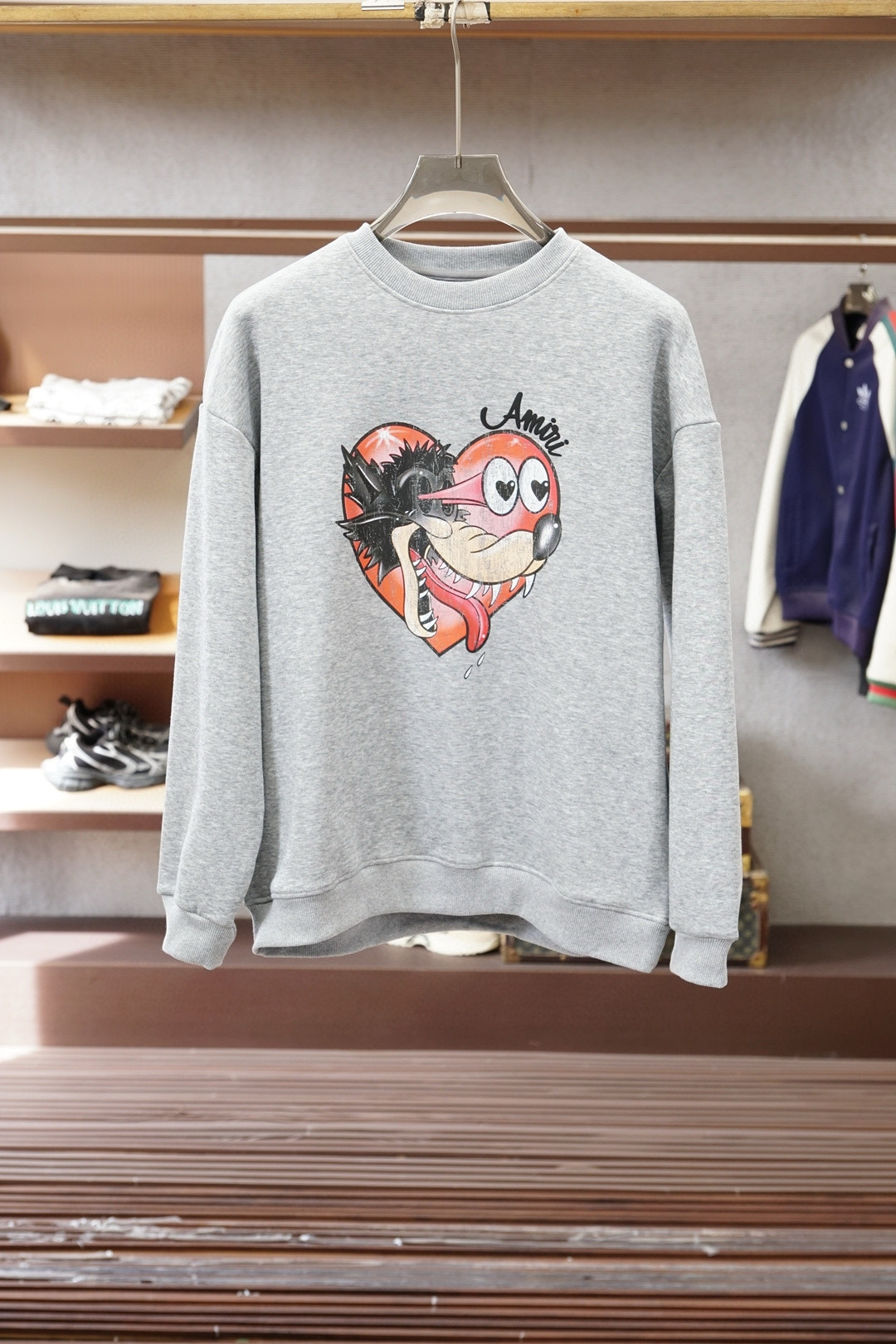 아미 아미리 2컬러 남녀공용 맨투맨