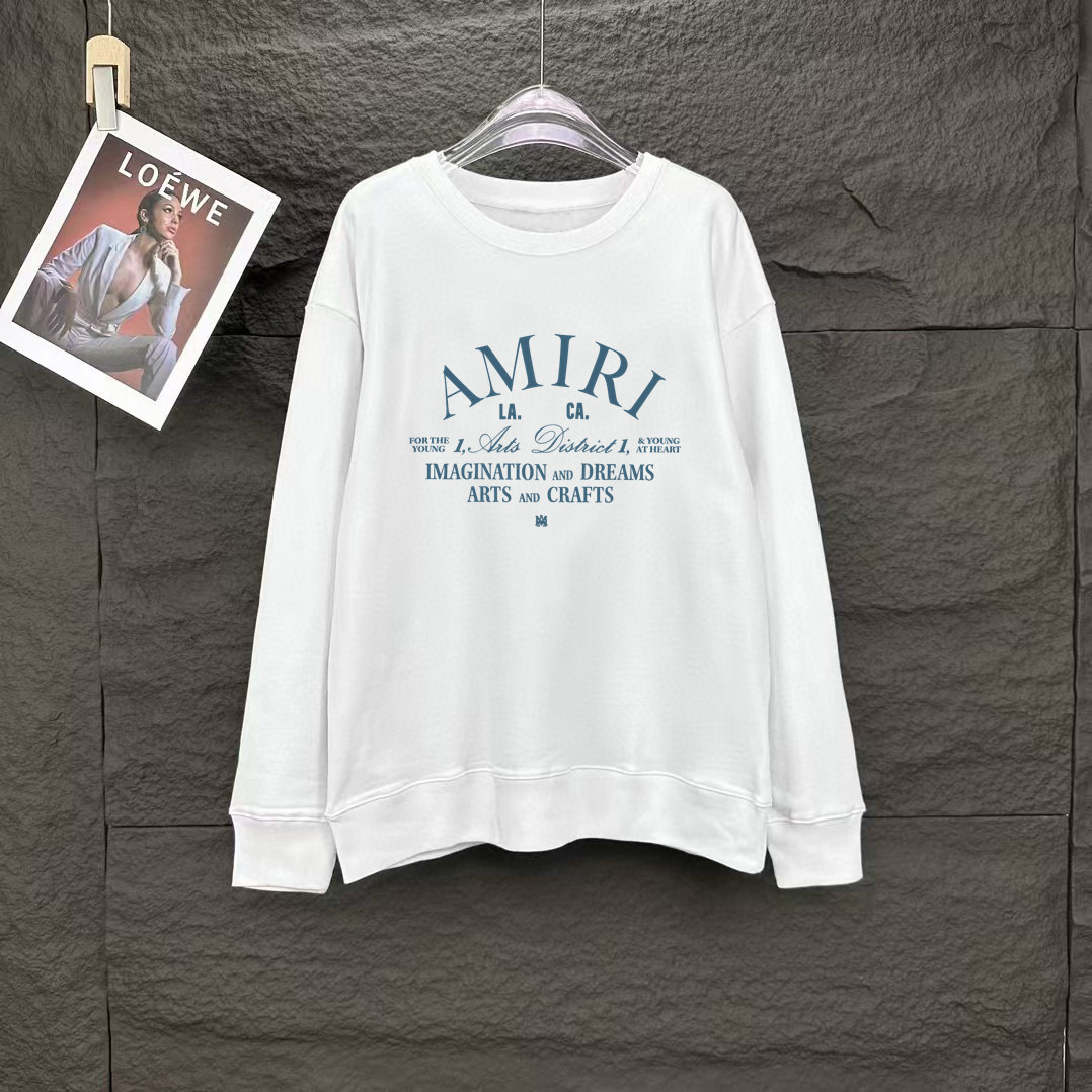 아미 아미리 2컬러 남녀공용 맨투맨